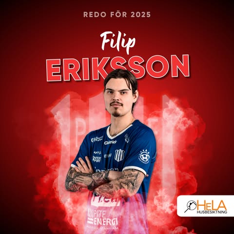 FILIP ERIKSSON FÖRLÄNGER KONTRAKTET!