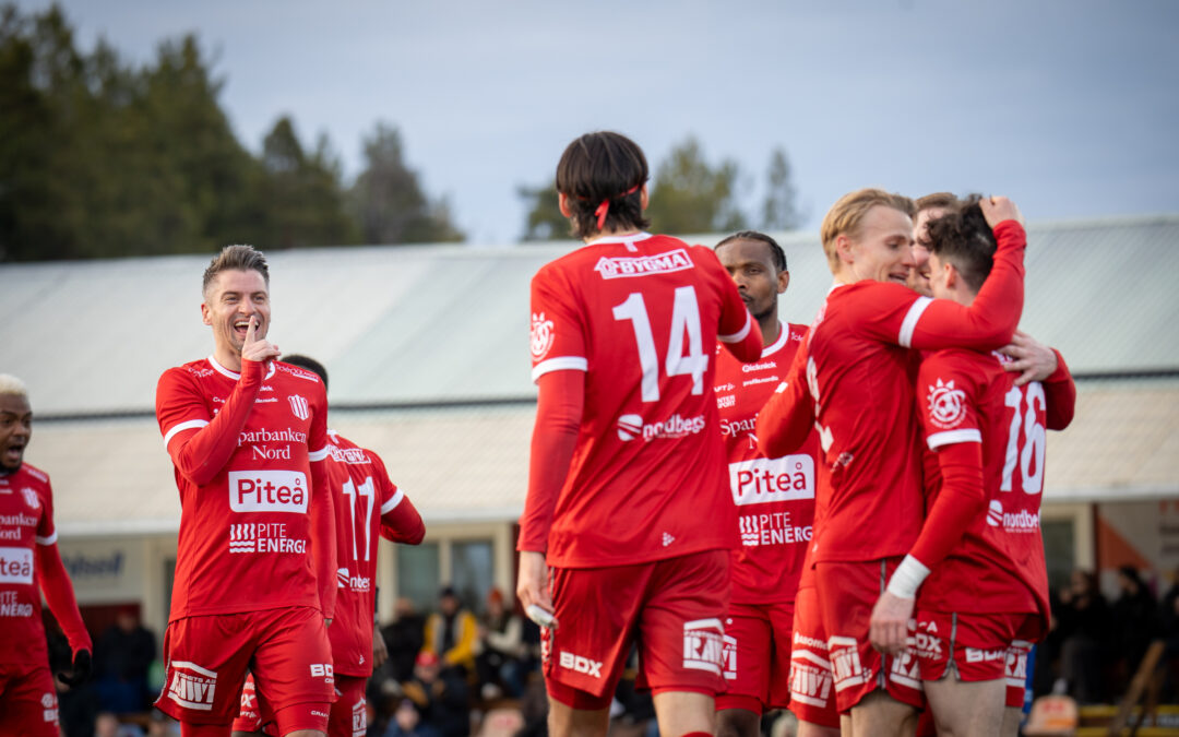 Piteå dominerade derbyt – krossade Luleå på bortaplan