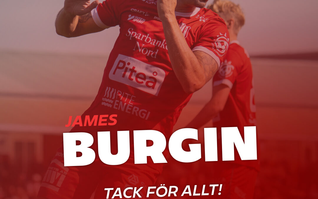 James Burgin avslutar karriären