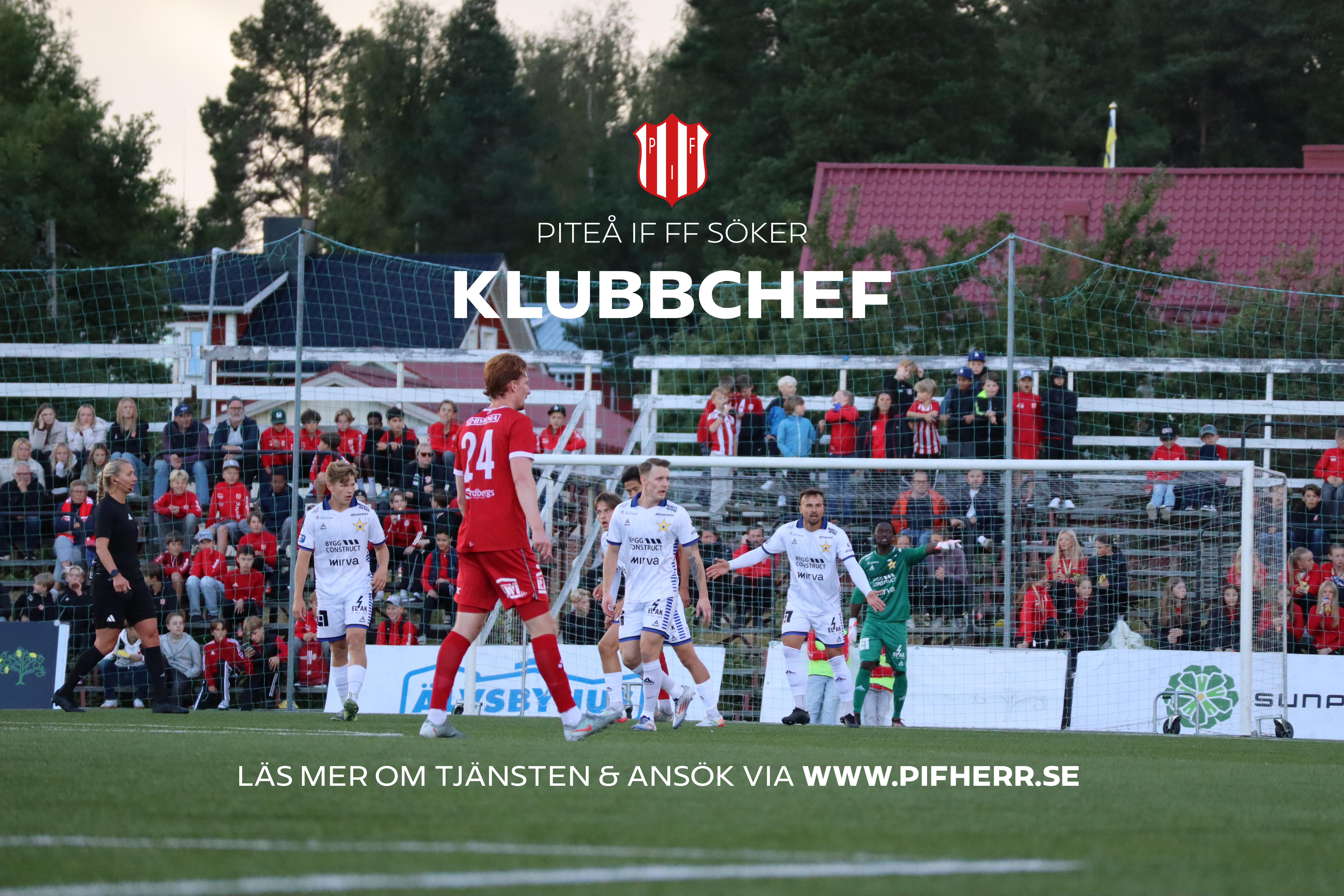 Vi söker en klubbchef!