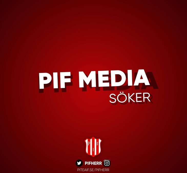 PIF-Media söker!